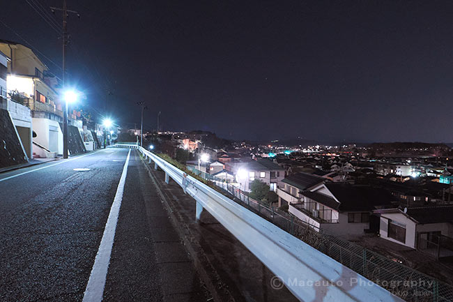 夜景スポット 横川町の雰囲気
